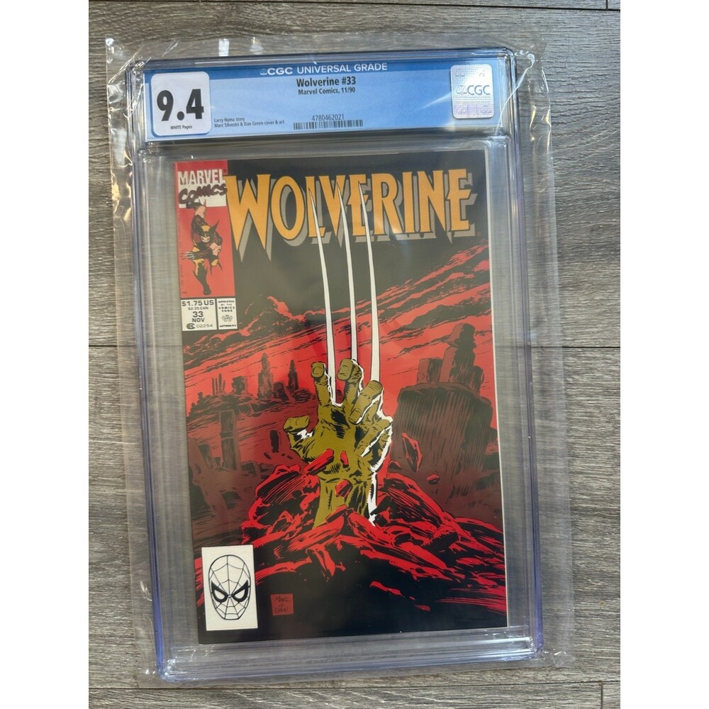 Wolverine #33 Marvel Comics November 1990 CGC 9.4 Graded